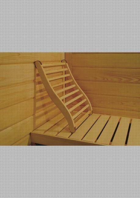 ¿Dónde poder comprar respaldos espaldera ergonómica madera sauna?