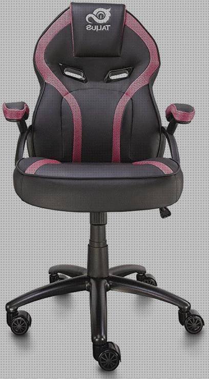 Review de silla ergonómica nylon rosa