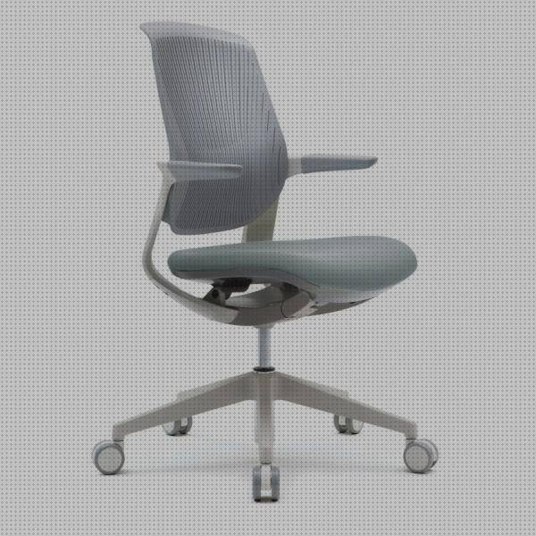 Review de sillas ergonómica oficina blanca
