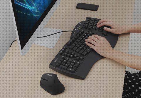 Las mejores marcas de teclado con raton integrado inalambrico ergonómico